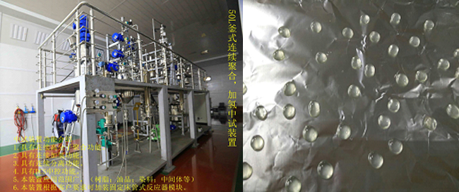 祝賀國內首套釜式連續(xù)加氫中試成套裝置一次出料成功！.jpg